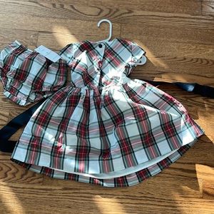 Ralph Lauren plaid holiday dress 18months